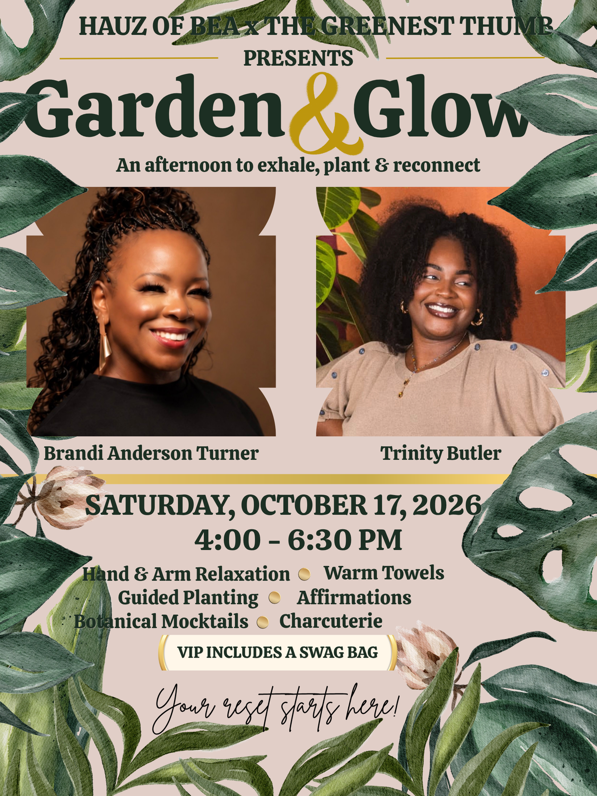 Garden & Glow Workshop