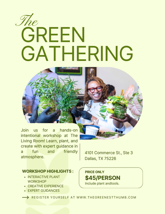 The Green Gathering Workshop